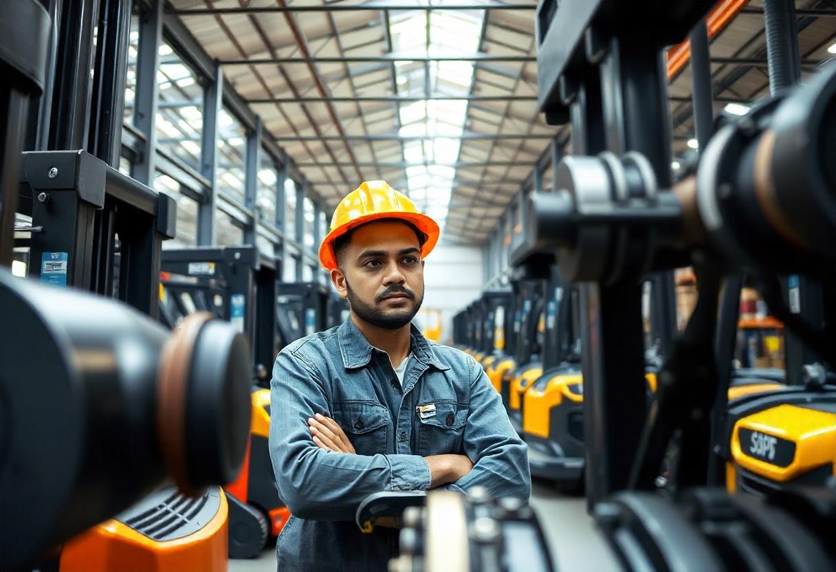 técnico analisando máquina para identificar problemas causados por falhas no conjunto de vedação