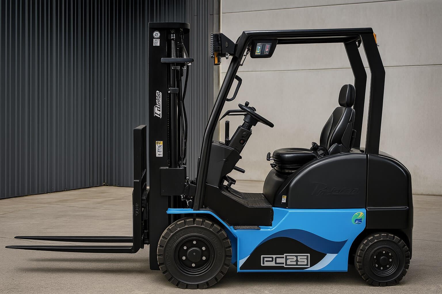 Empilhadeiras Transpalet que auxiliam na construção civil