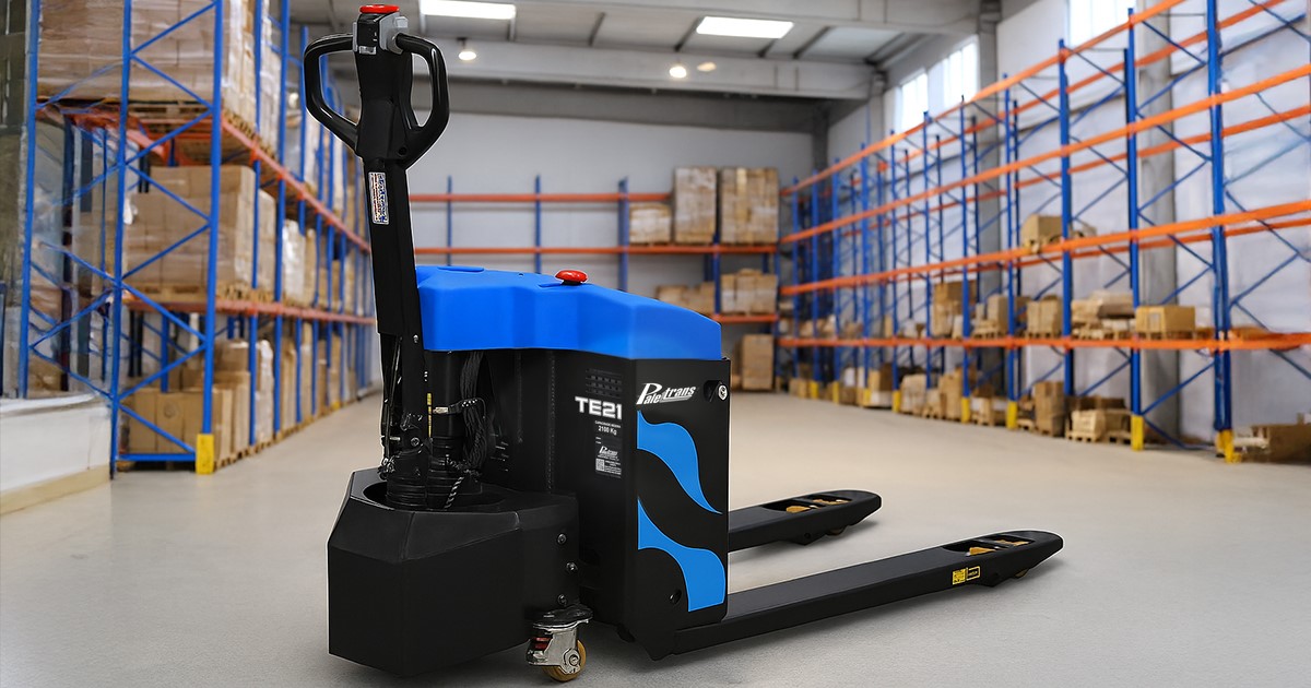 Paleteira elétrica TE21 Paletrans.
