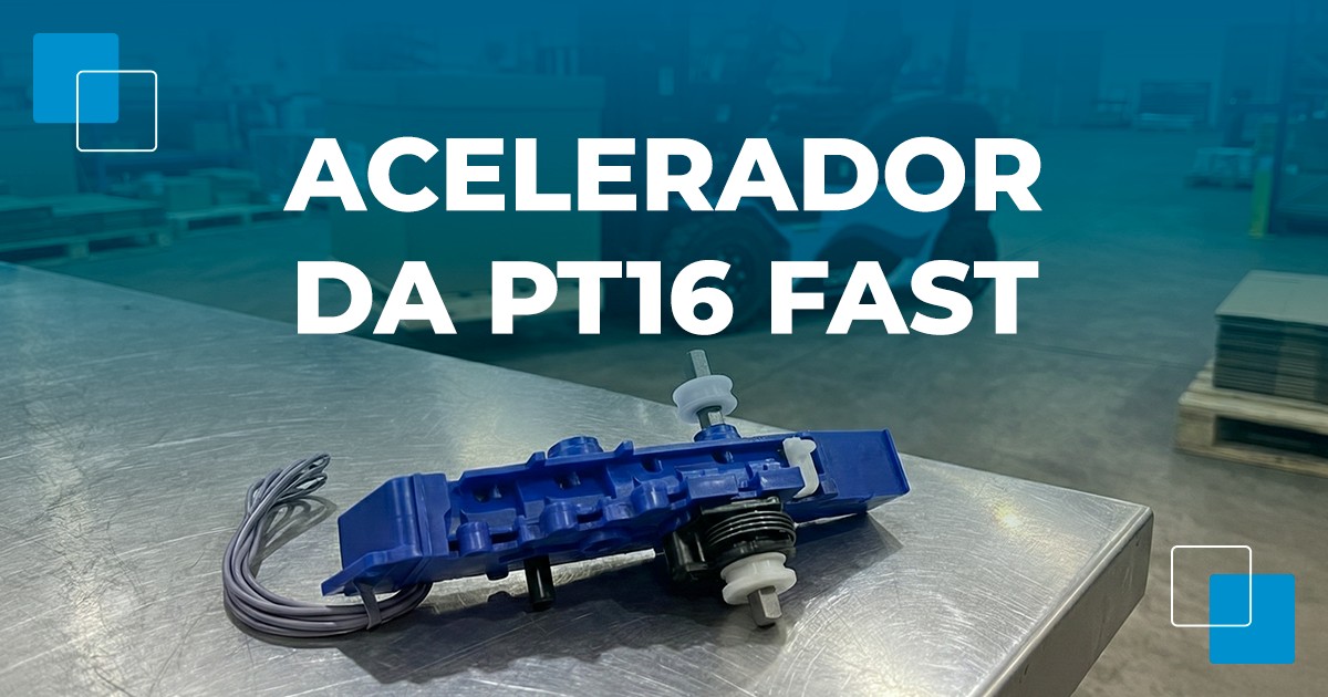 Acelerador da PT16 FAST: Peça-chave para o desempenho e segurança da empilhadeira